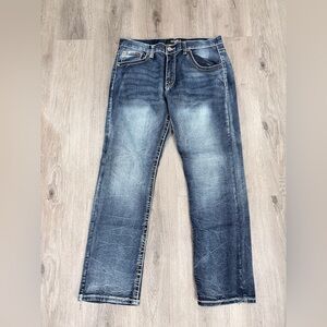 True Luck Classic Indigo Straight-Leg Jeans